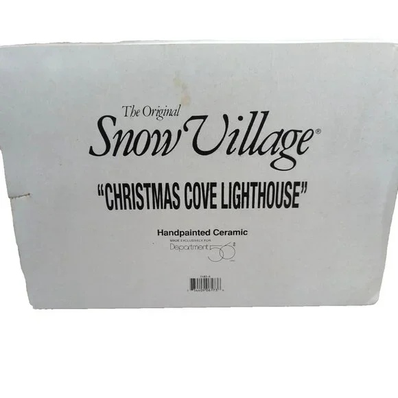 Dept. 56 Christmas Cove Lighthouse  - Retired - Picture 2 of 12